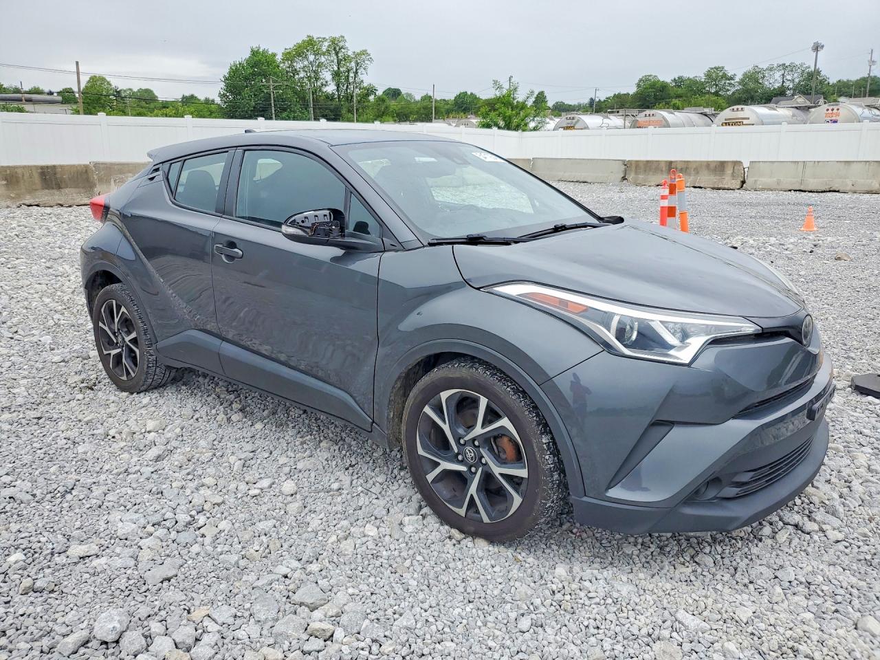 2018 Toyota C-hr Xle Gray vin: NMTKHMBX0JR053619
