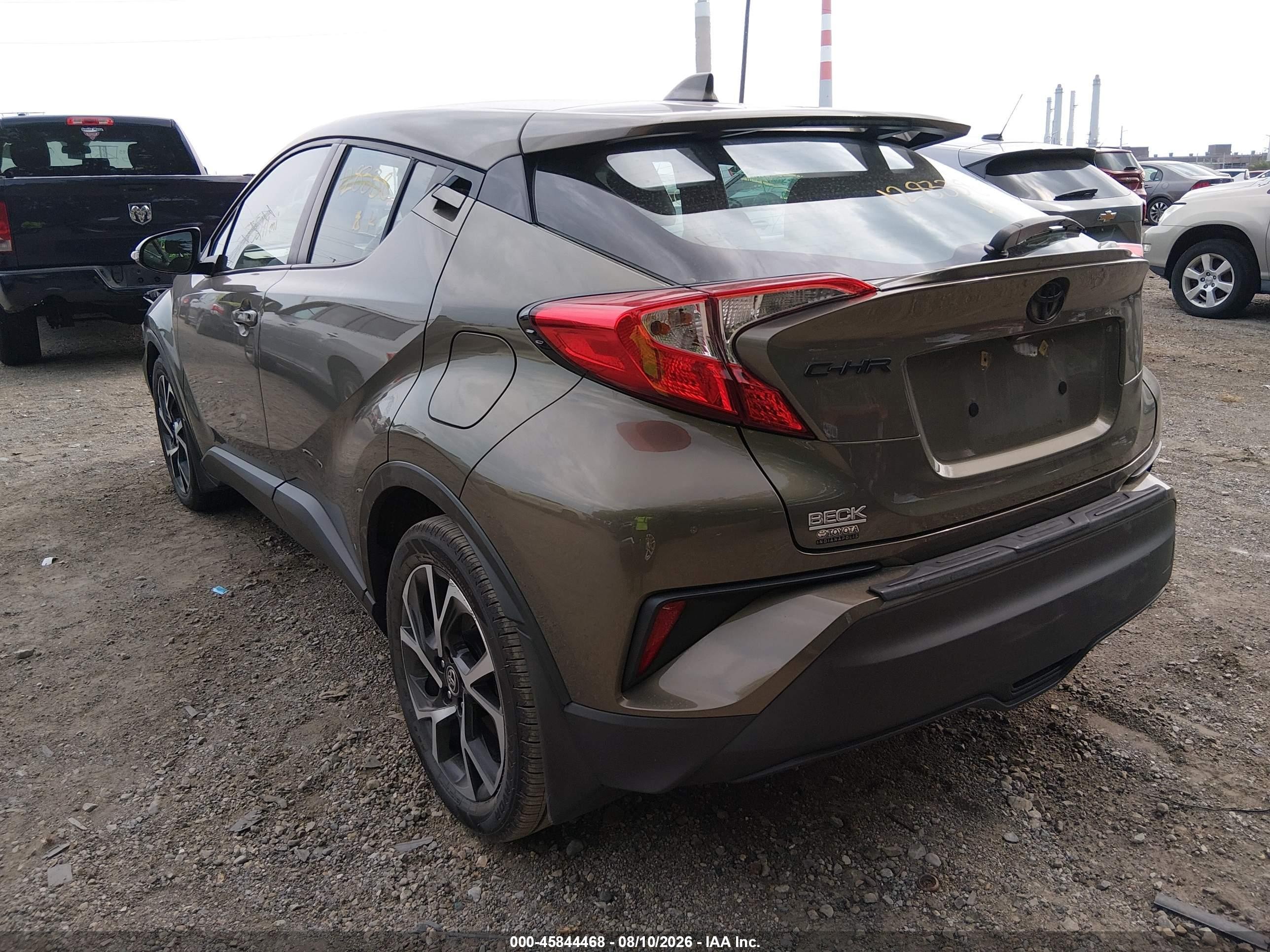 2021 Toyota C-hr Xle Gray vin: NMTKHMBX0MR128338