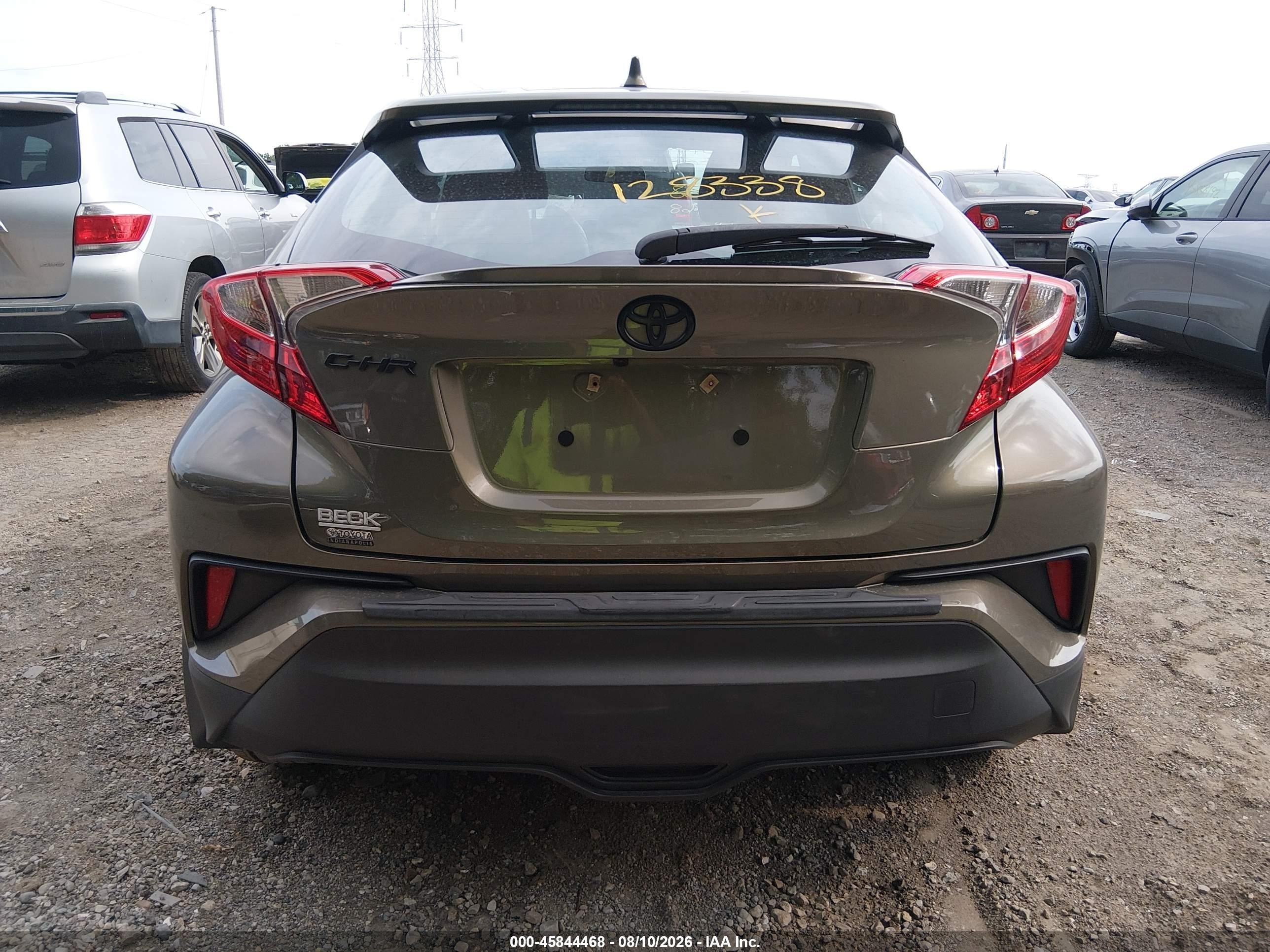 2021 Toyota C-hr Xle Gray vin: NMTKHMBX0MR128338