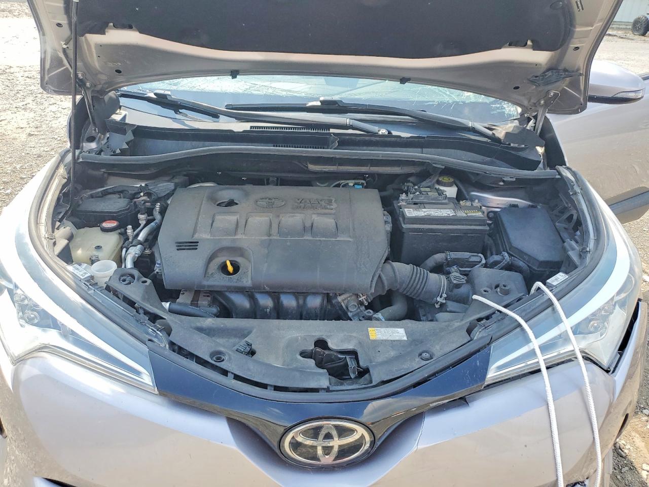 2018 Toyota C-hr Xle Premium Gray vin: NMTKHMBX1JR003778