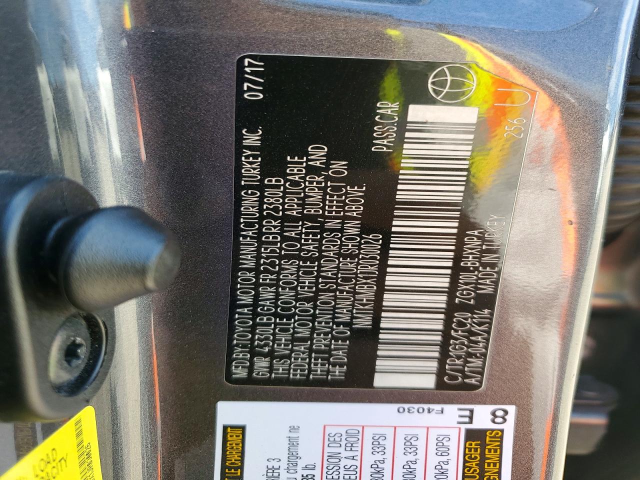 2018 Toyota C-hr Xle Gray vin: NMTKHMBX1JR030026