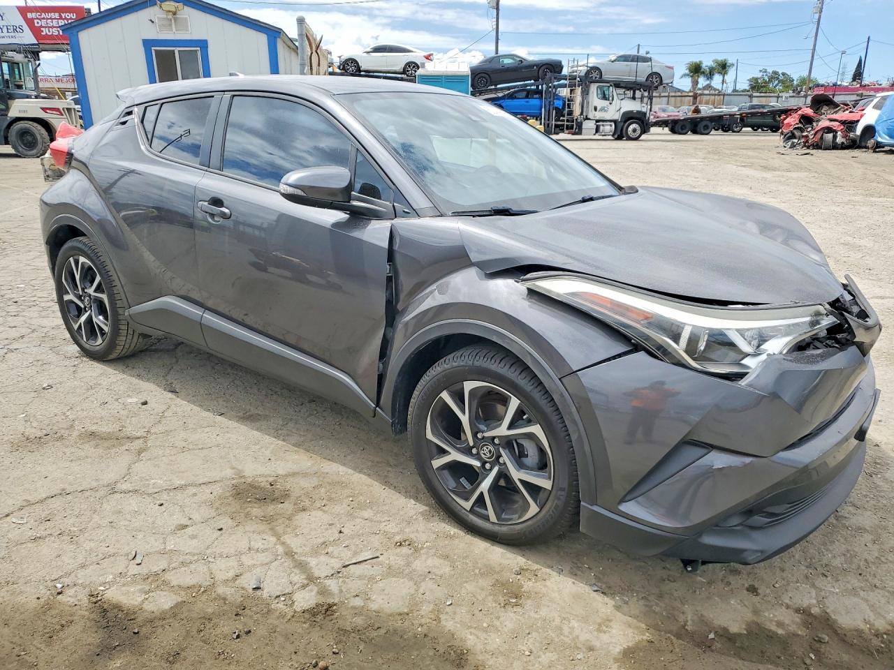 2018 Toyota C-hr Xle Gray vin: NMTKHMBX1JR030026