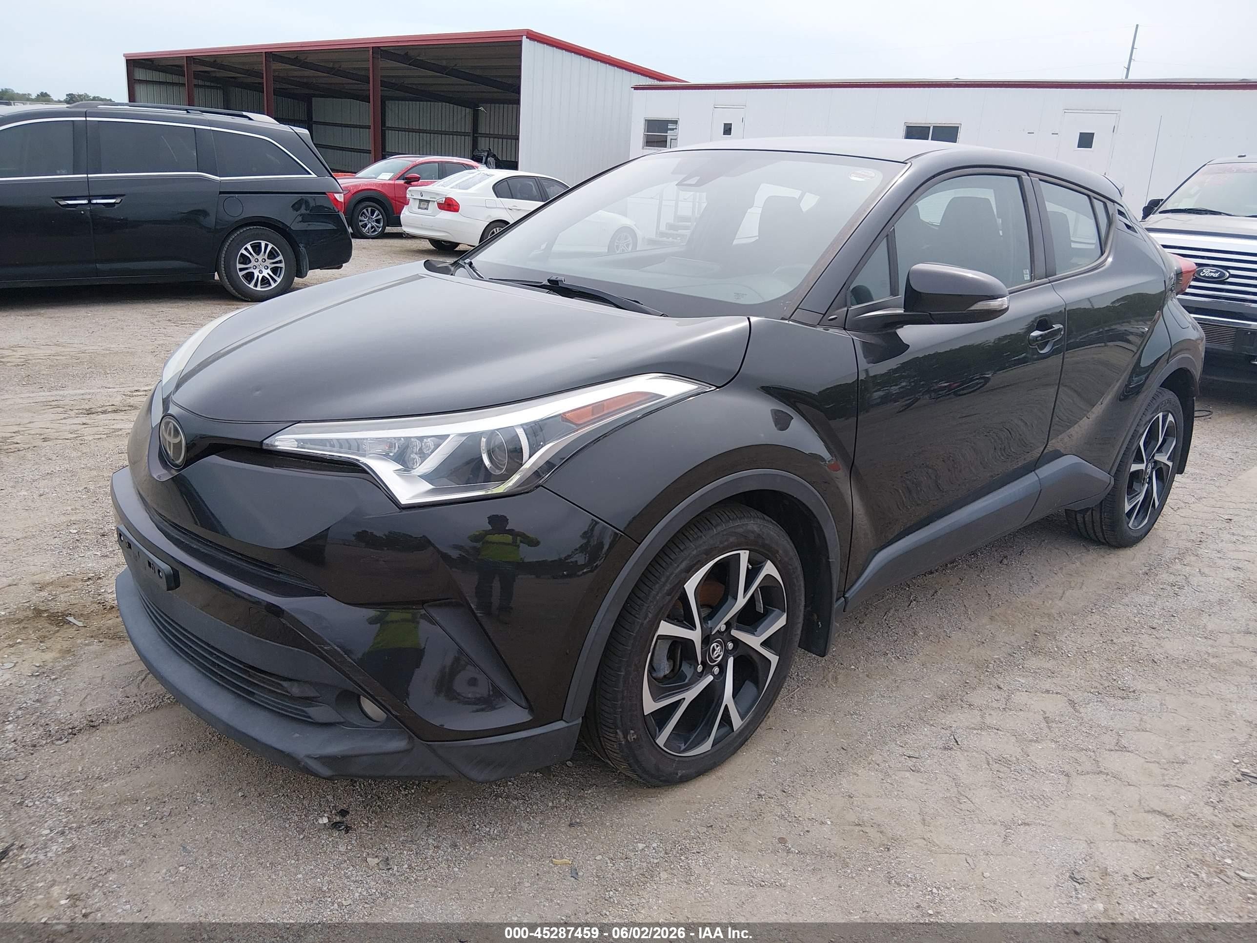 2018 Toyota C-hr Xle Premium Black vin: NMTKHMBX2JR011999