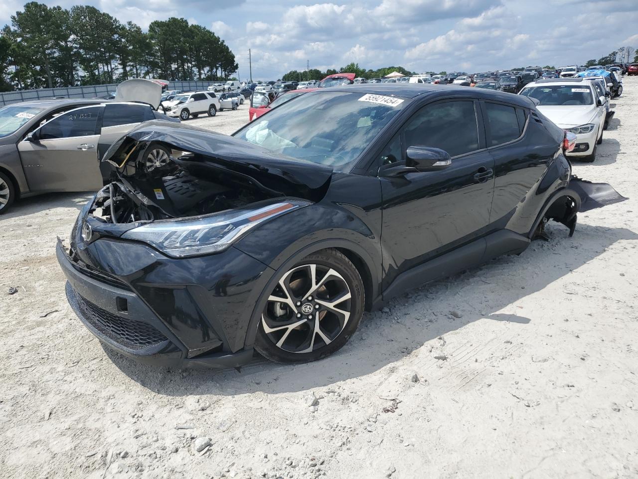 2021 Toyota C-hr Xle Black vin: NMTKHMBX2MR123612