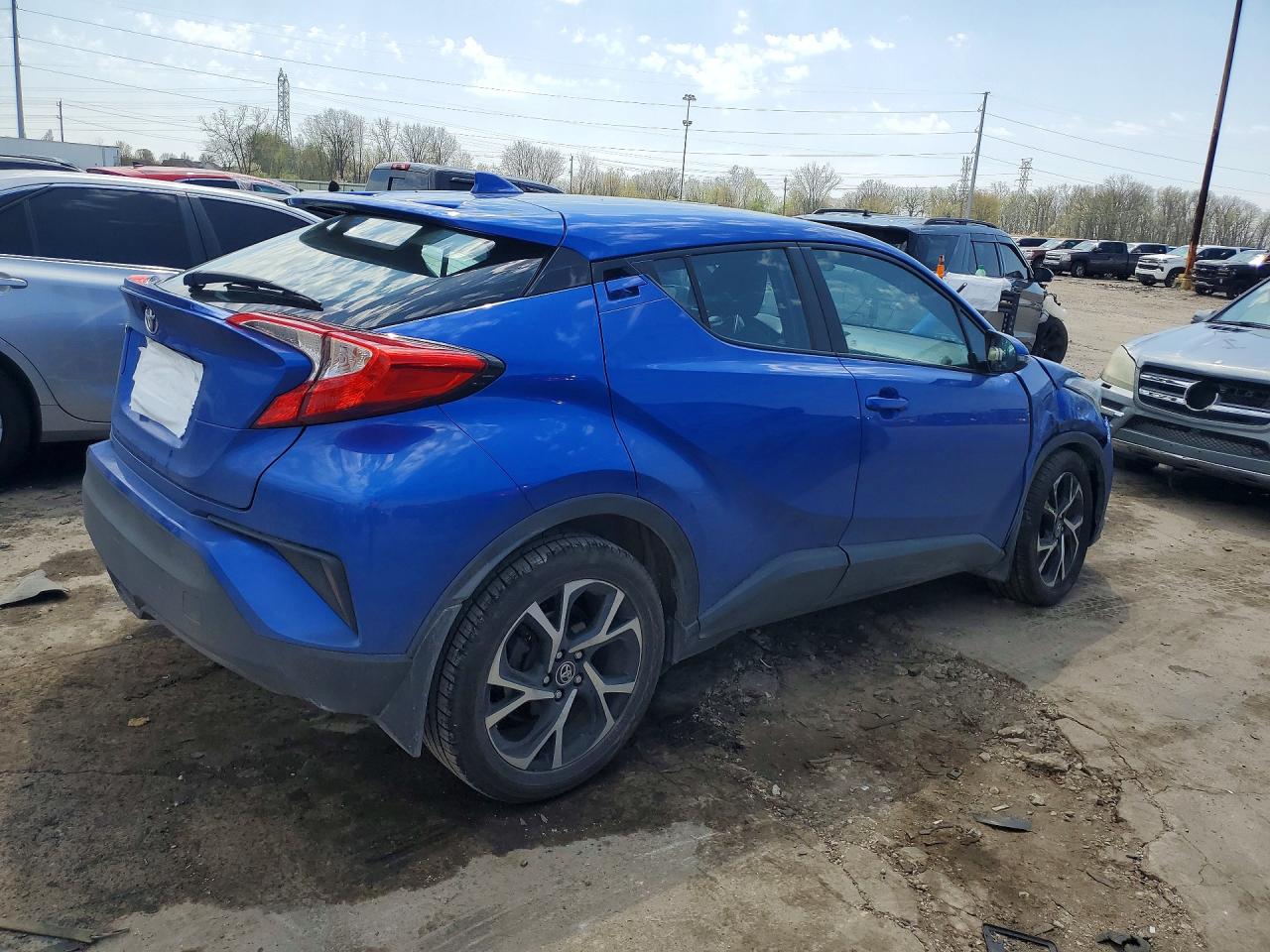 2018 Toyota C-hr Xle Blue vin: NMTKHMBX3JR014104