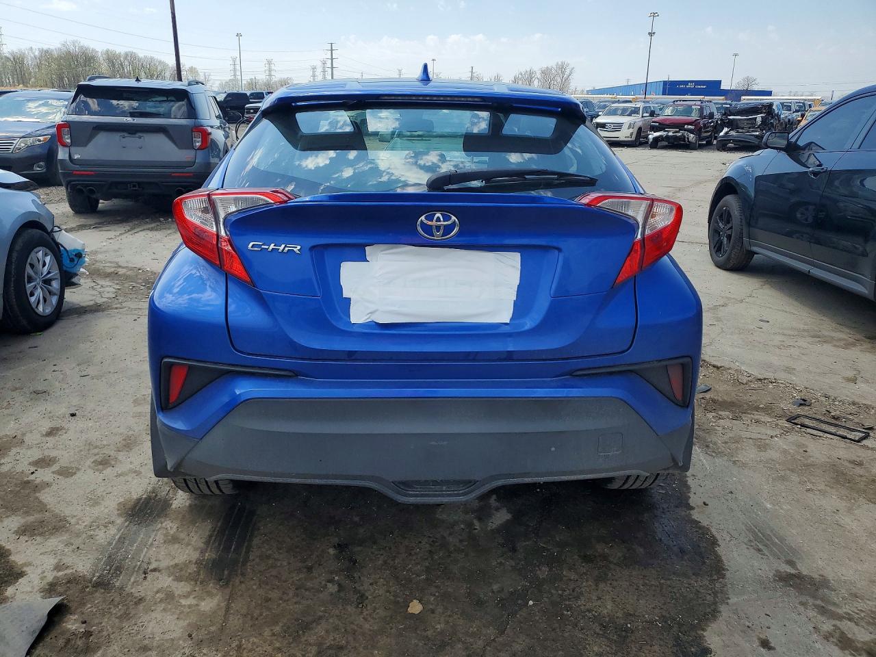 2018 Toyota C-hr Xle Blue vin: NMTKHMBX3JR014104