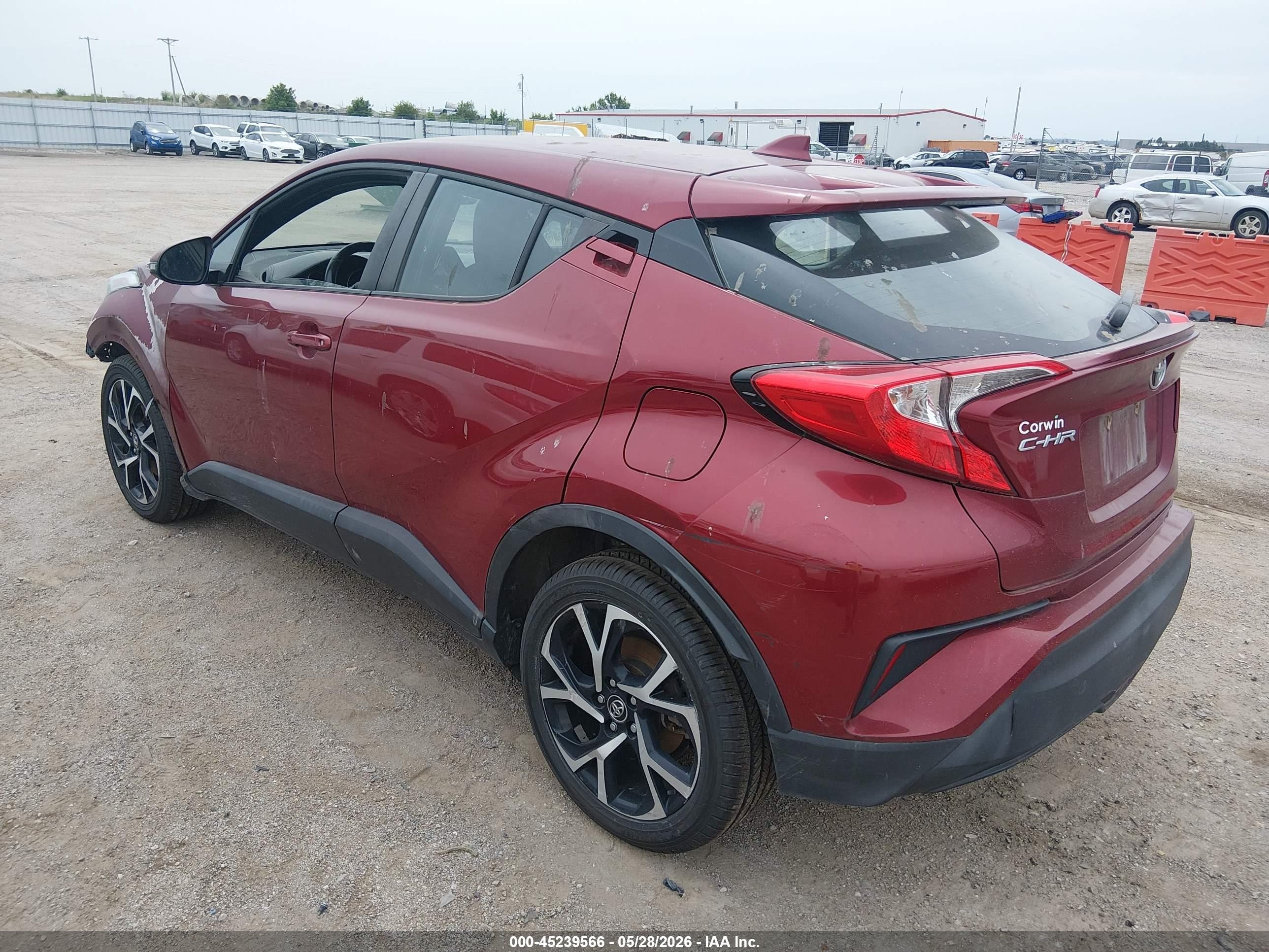 2018 Toyota C-hr Xle Premium Red vin: NMTKHMBX3JR024874