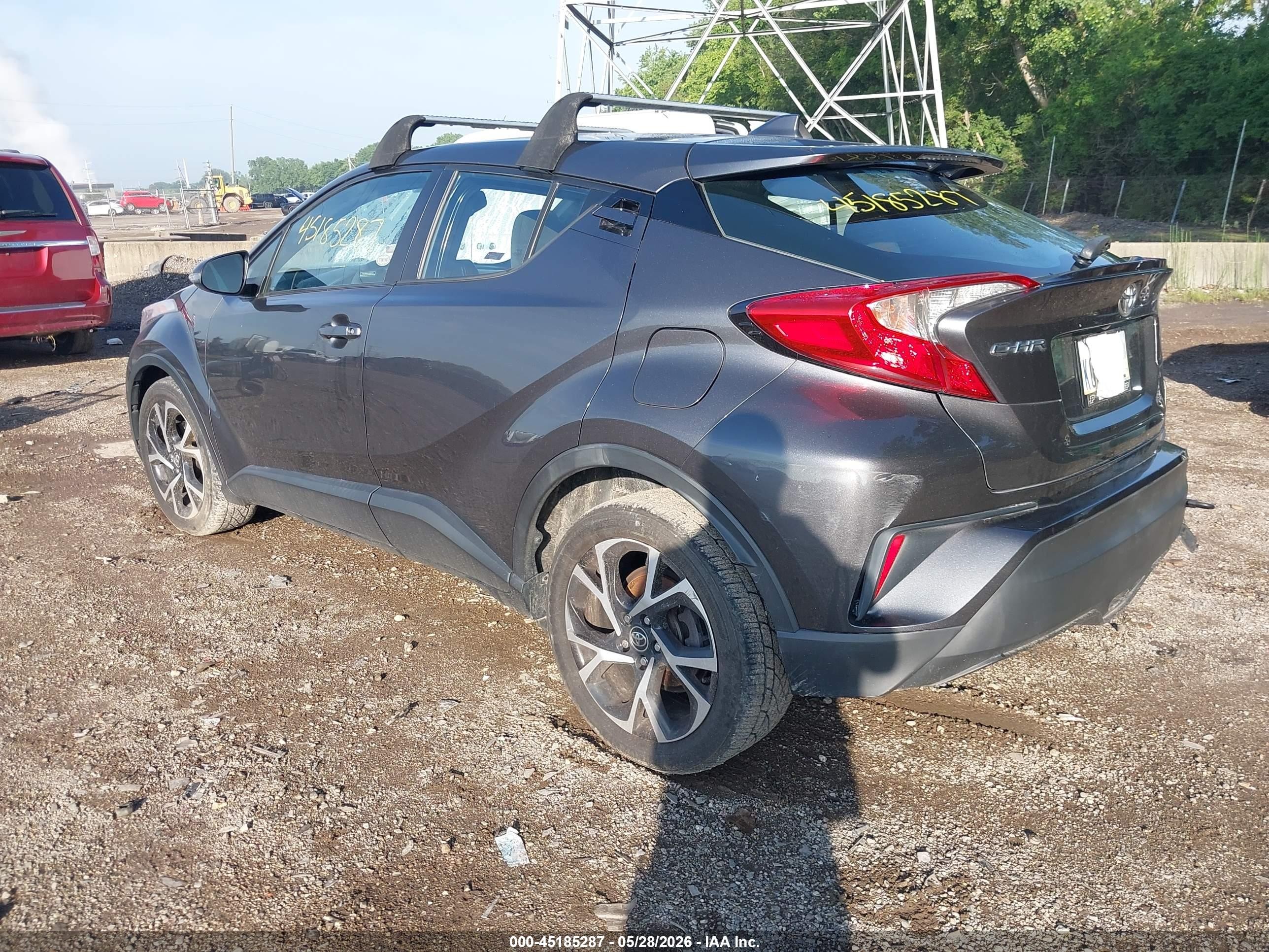 2018 Toyota C-hr Xle/xle Premium Gray vin: NMTKHMBX4JR025791