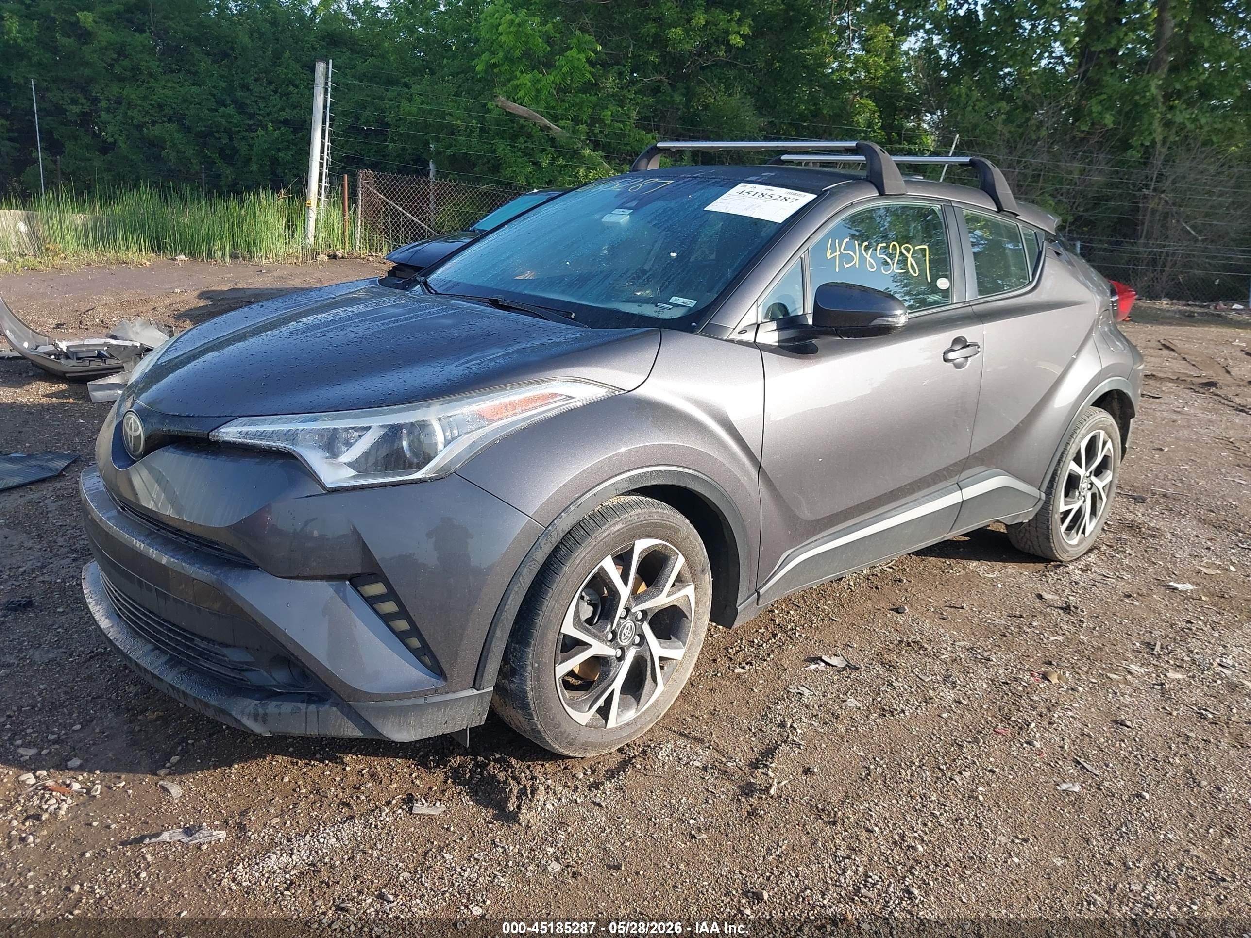 2018 Toyota C-hr Xle/xle Premium Gray vin: NMTKHMBX4JR025791
