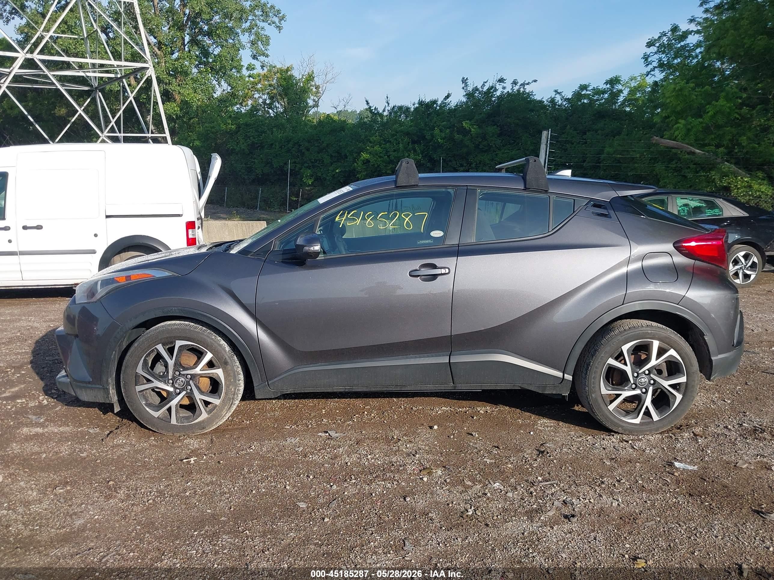 2018 Toyota C-hr Xle/xle Premium Gray vin: NMTKHMBX4JR025791