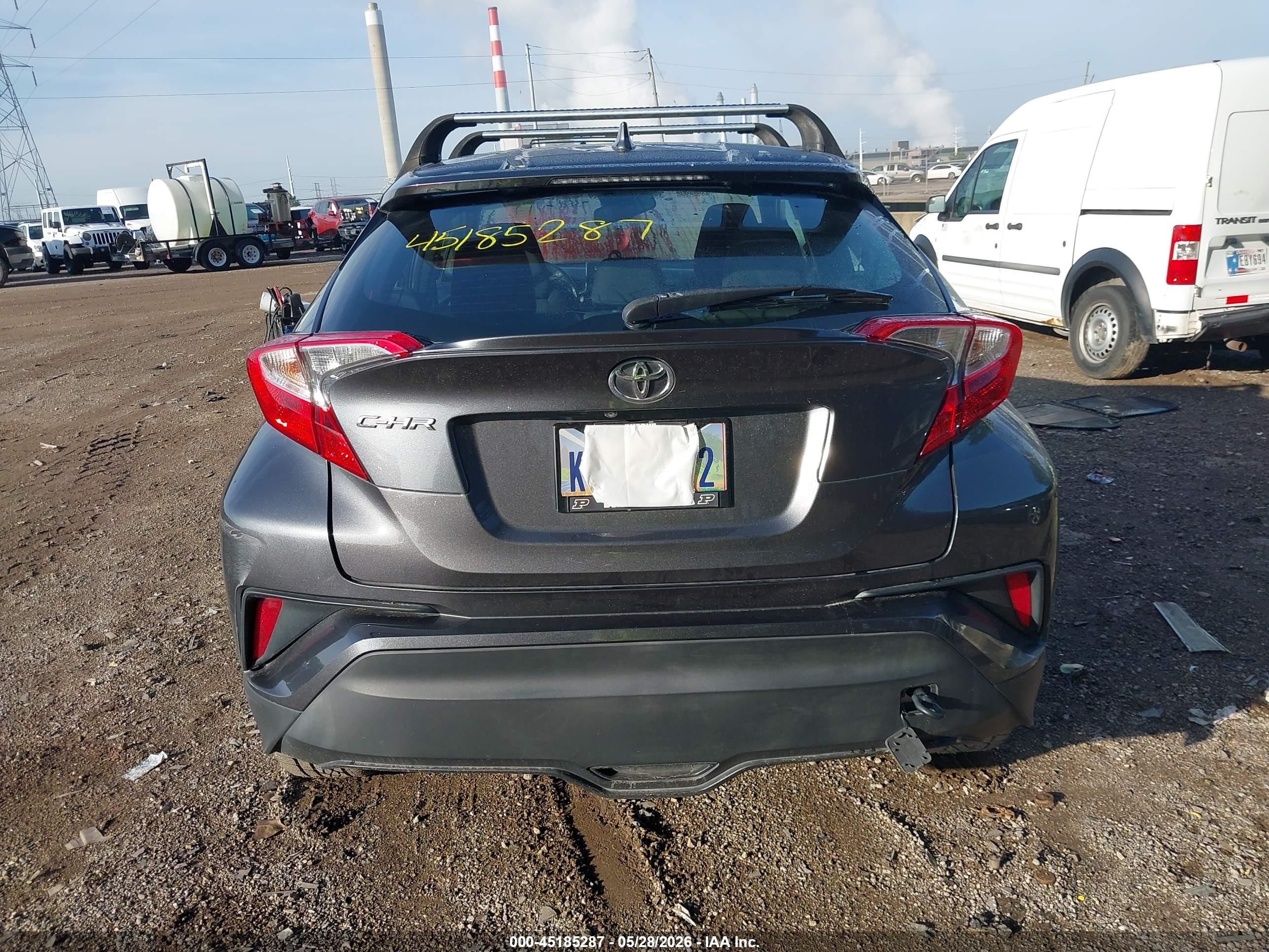 2018 Toyota C-hr Xle/xle Premium Gray vin: NMTKHMBX4JR025791