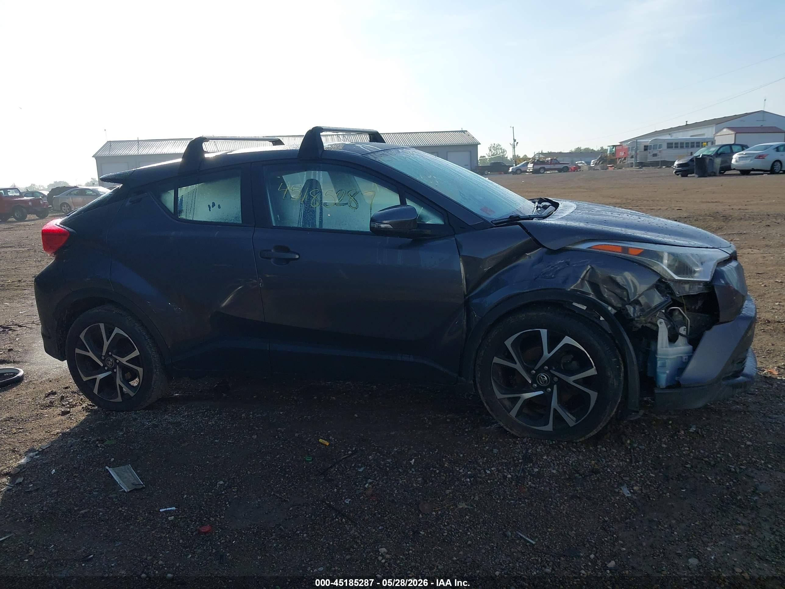 2018 Toyota C-hr Xle/xle Premium Gray vin: NMTKHMBX4JR025791