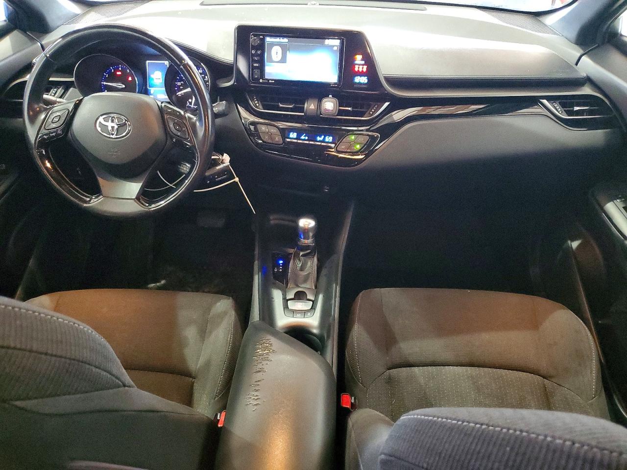 2018 Toyota C-hr Xle Темно-бордовый vin: NMTKHMBX4JR061481