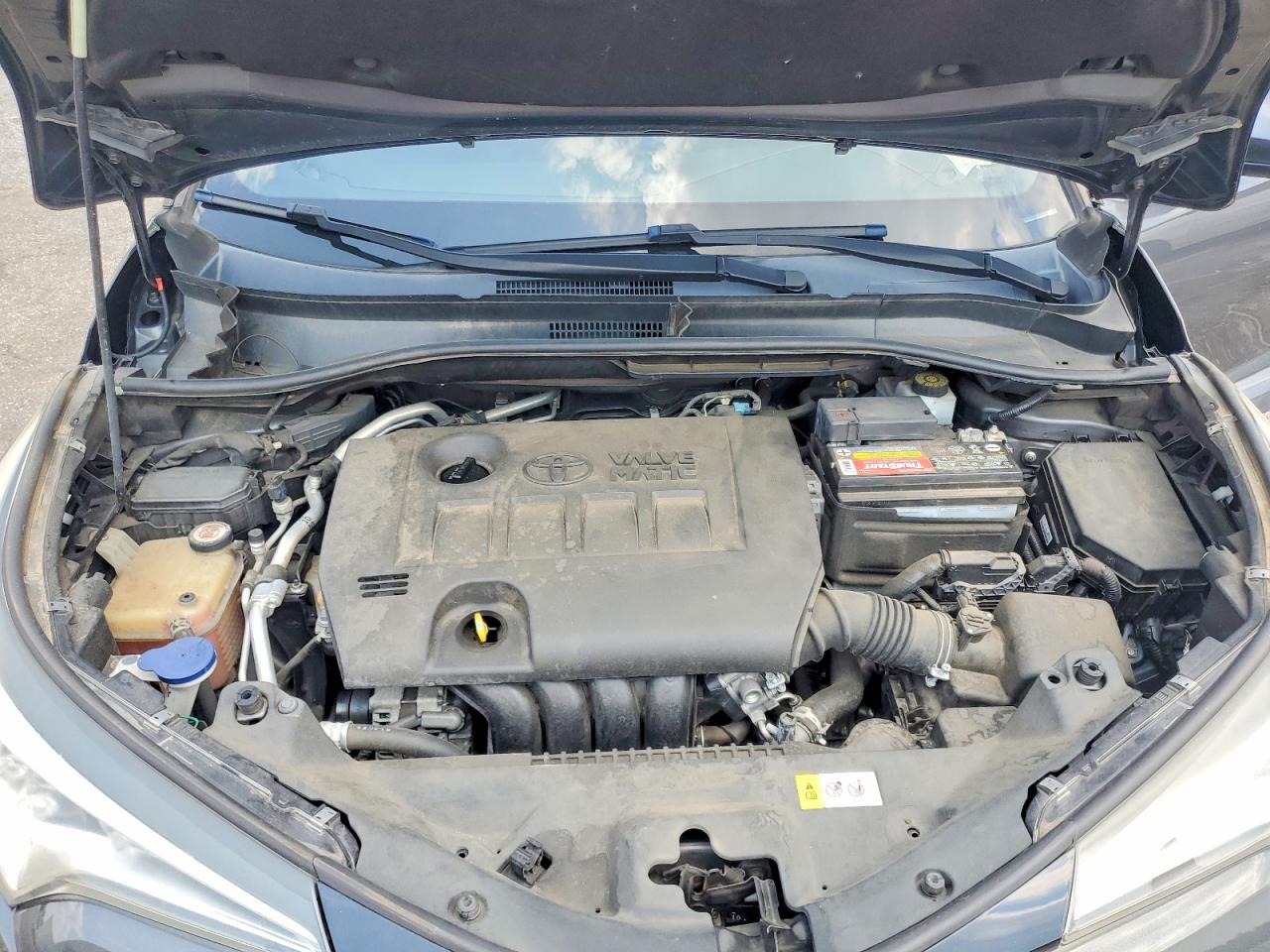 2019 Toyota C-hr Xle Серый vin: NMTKHMBX4KR081862