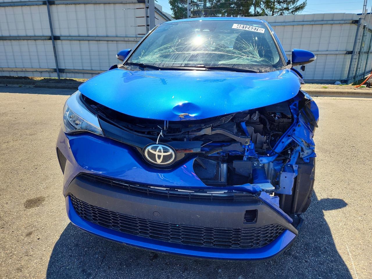 2021 Toyota C-hr Xle Blue vin: NMTKHMBX4MR132263