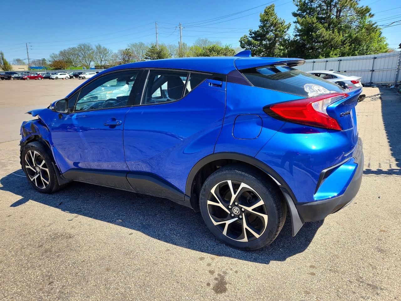 2021 Toyota C-hr Xle Blue vin: NMTKHMBX4MR132263