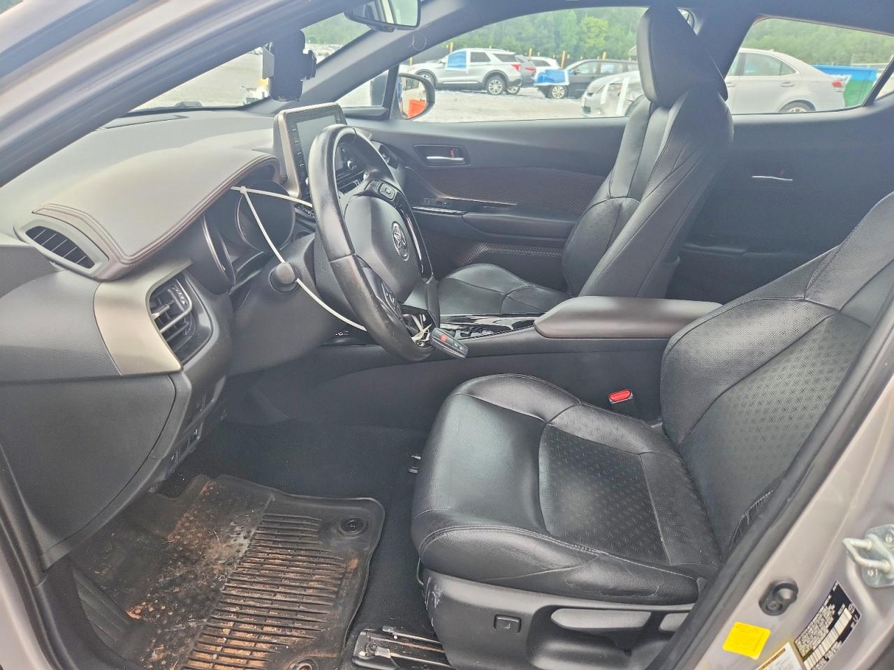 2019 Toyota C-hr Limited Silver vin: NMTKHMBX6KR087100