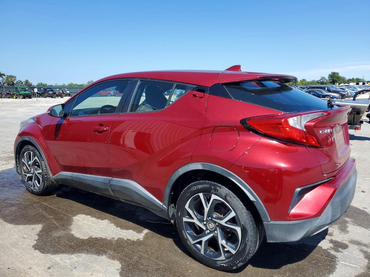 2018 Toyota C-hr Xle Premium Red vin: NMTKHMBX8JR020271