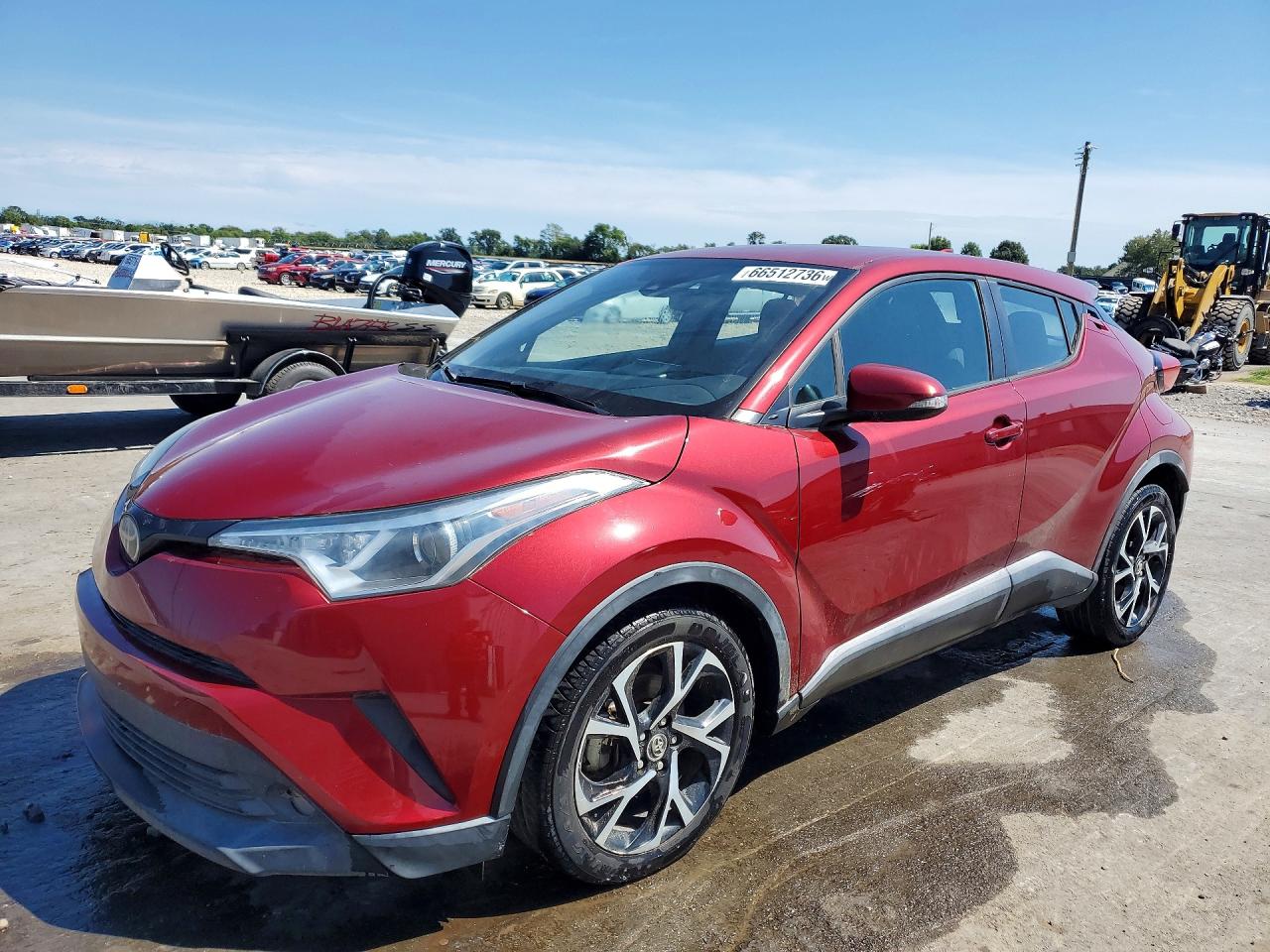 2018 Toyota C-hr Xle Premium Red vin: NMTKHMBX8JR020271
