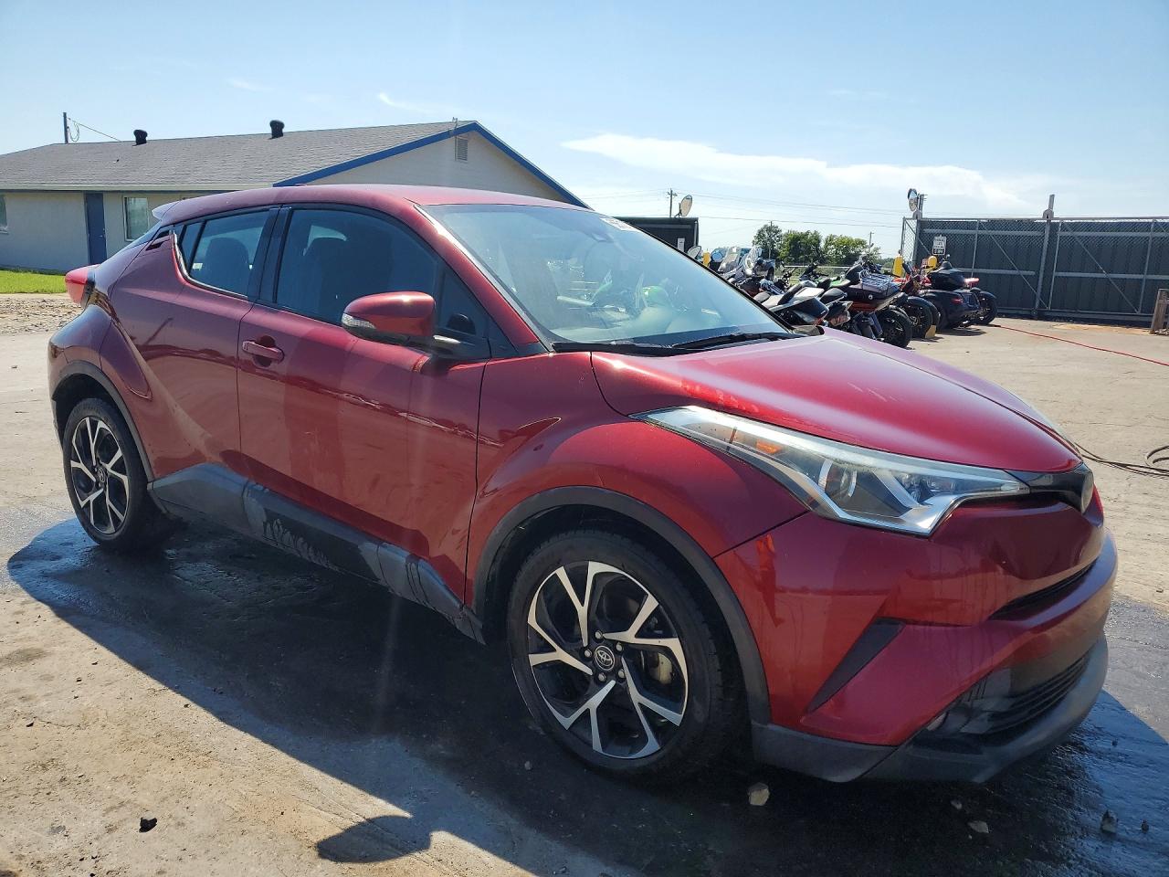 2018 Toyota C-hr Xle Premium Red vin: NMTKHMBX8JR020271