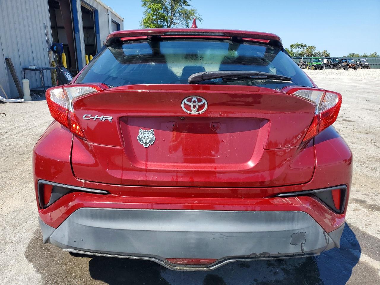 2018 Toyota C-hr Xle Premium Red vin: NMTKHMBX8JR020271