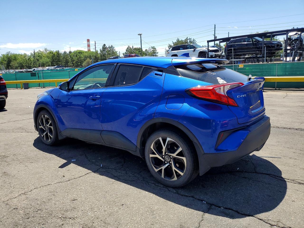 2018 Toyota C-hr Xle Синий vin: NMTKHMBXXJR019221