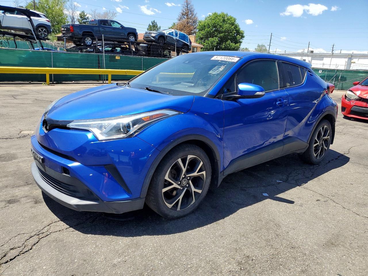 2018 Toyota C-hr Xle Blue vin: NMTKHMBXXJR019221