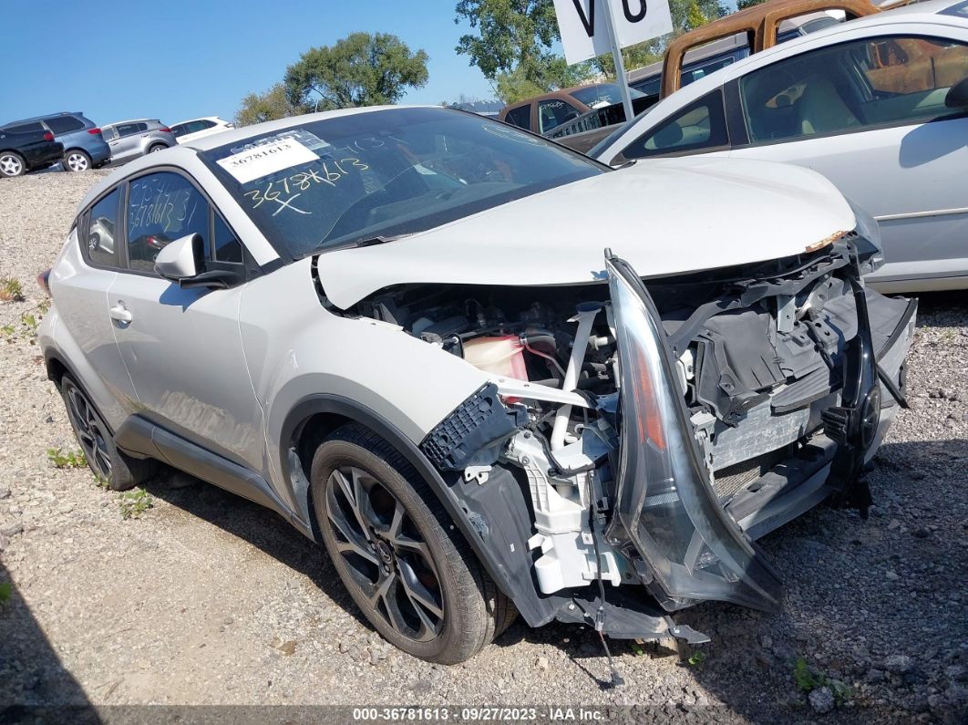 2018 Toyota C-hr Xle Premium White vin: NMTKHMBXXJR023169