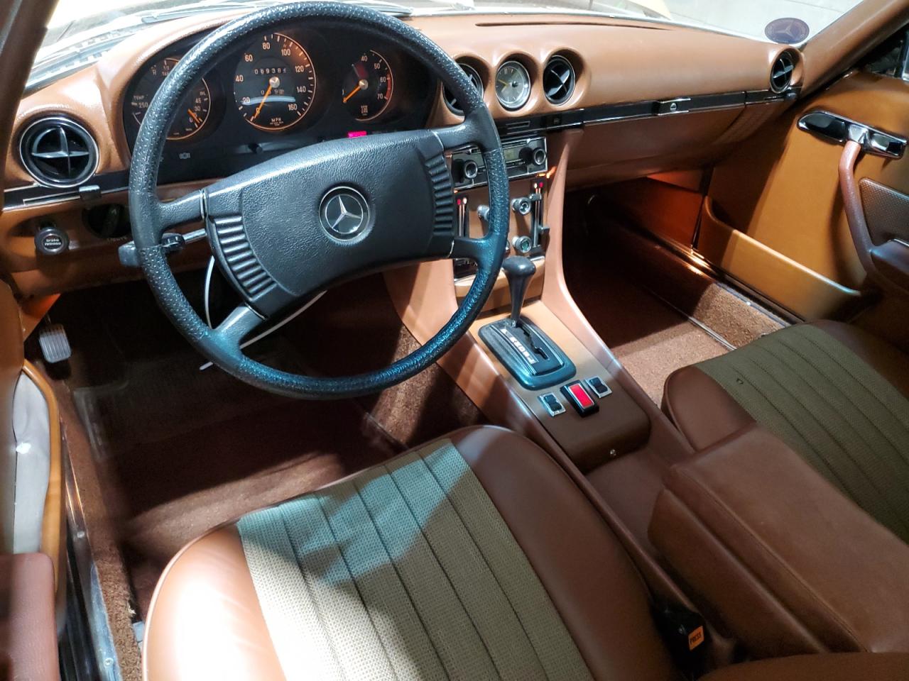 1972 Mercedes Benz 350sl Tan vin: O7204412003834