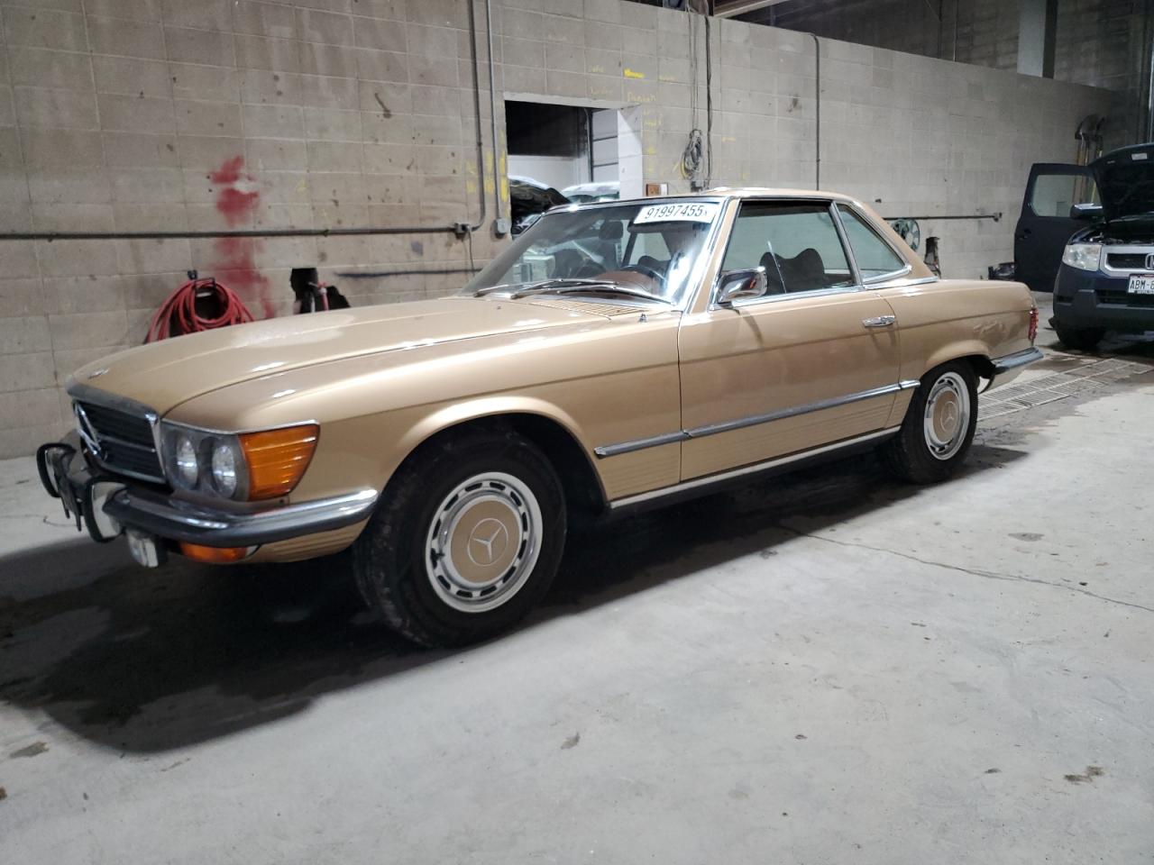 1972 Mercedes Benz 350sl Tan vin: O7204412003834