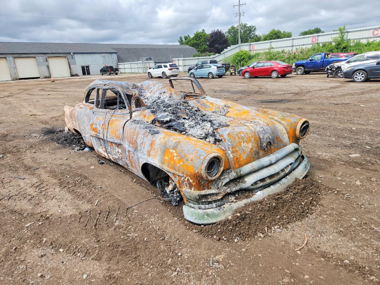 1954 Pontiac Chieftain Burn vin: P8ZH37601