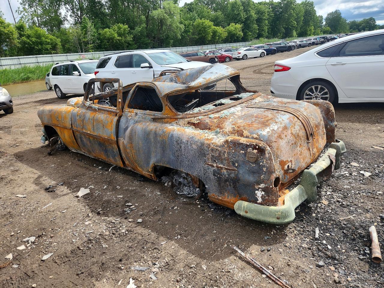 1954 Pontiac Chieftain Burn vin: P8ZH37601