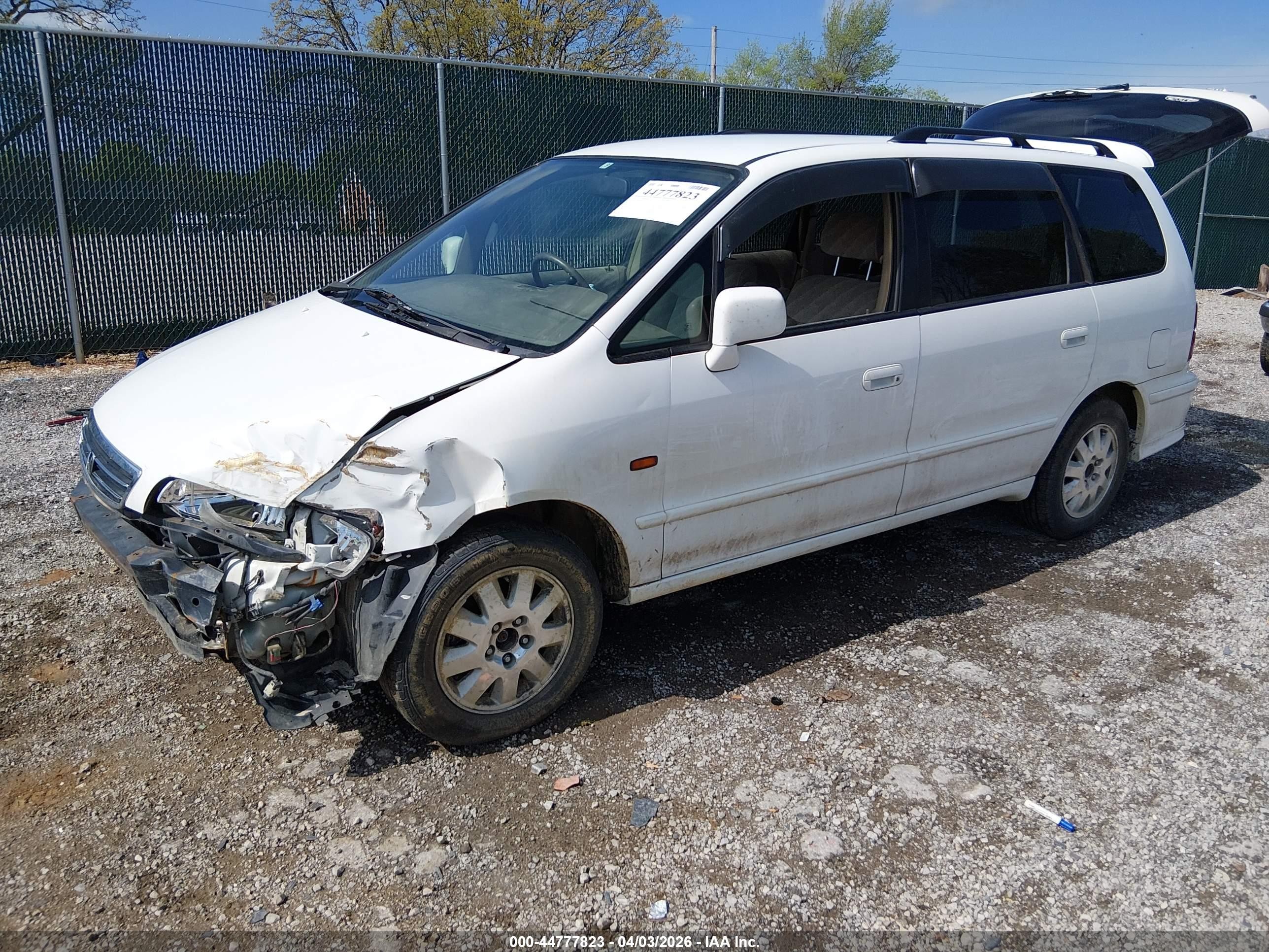 1997 Honda Odyssey   White vin: RA41002049       