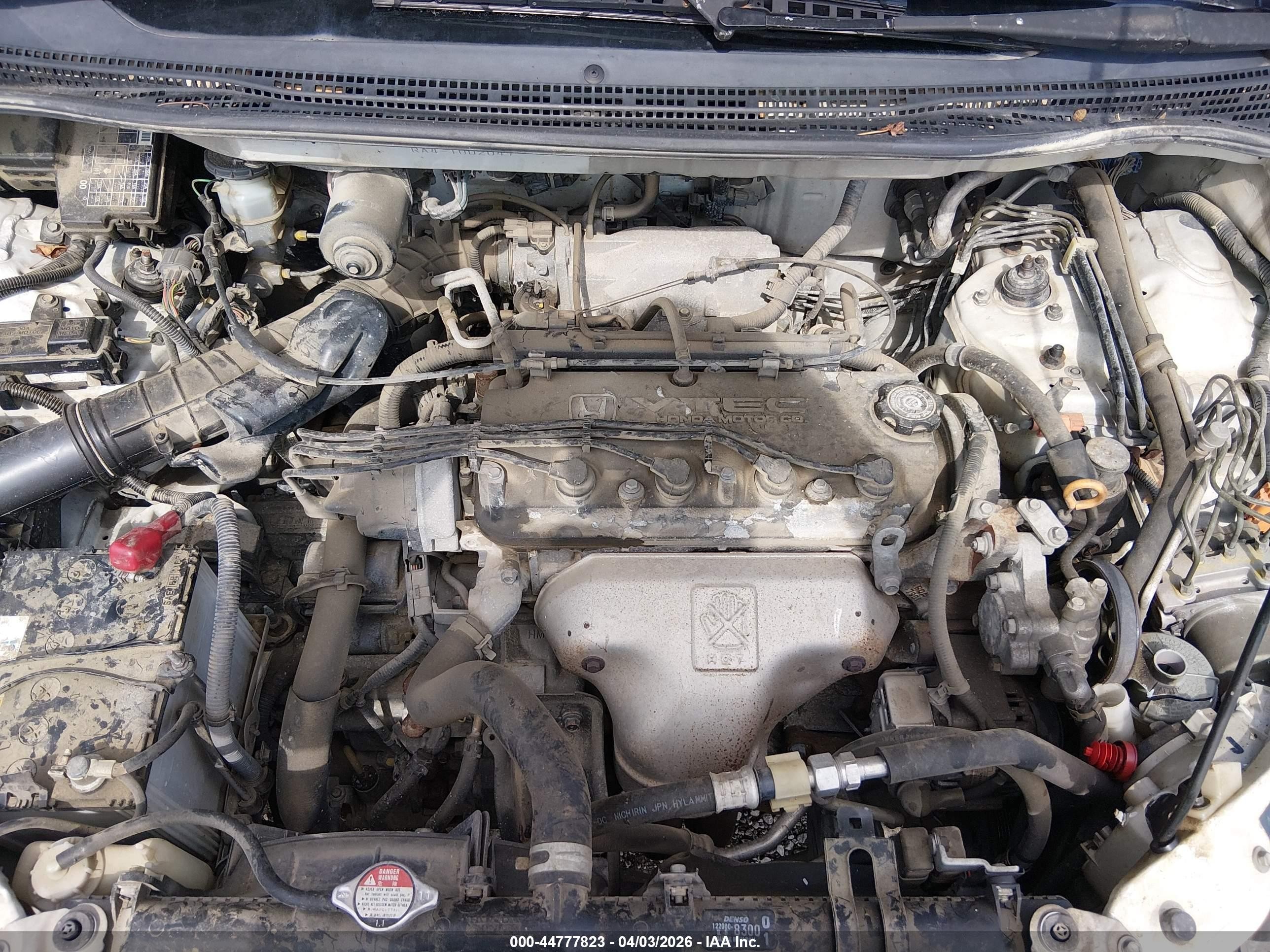 1997 Honda Odyssey   White vin: RA41002049       