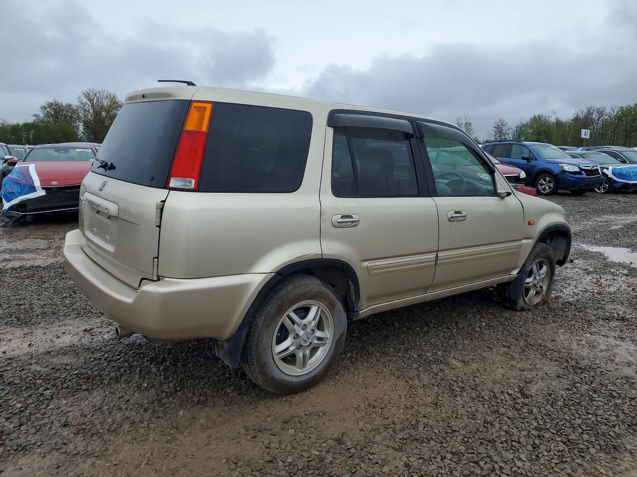 2000 Honda Crv Ex-l Желто-коричневый vin: RD25104097