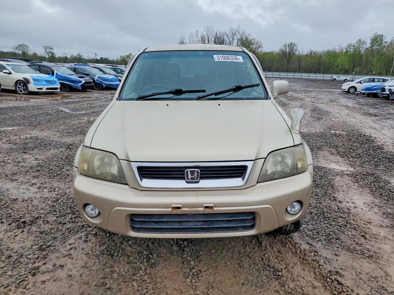 2000 Honda Crv Ex-l Желто-коричневый vin: RD25104097