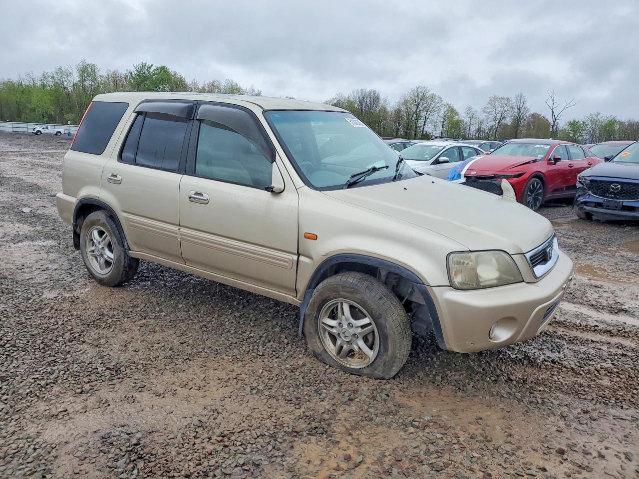 2000 Honda Crv Ex-l Желто-коричневый vin: RD25104097