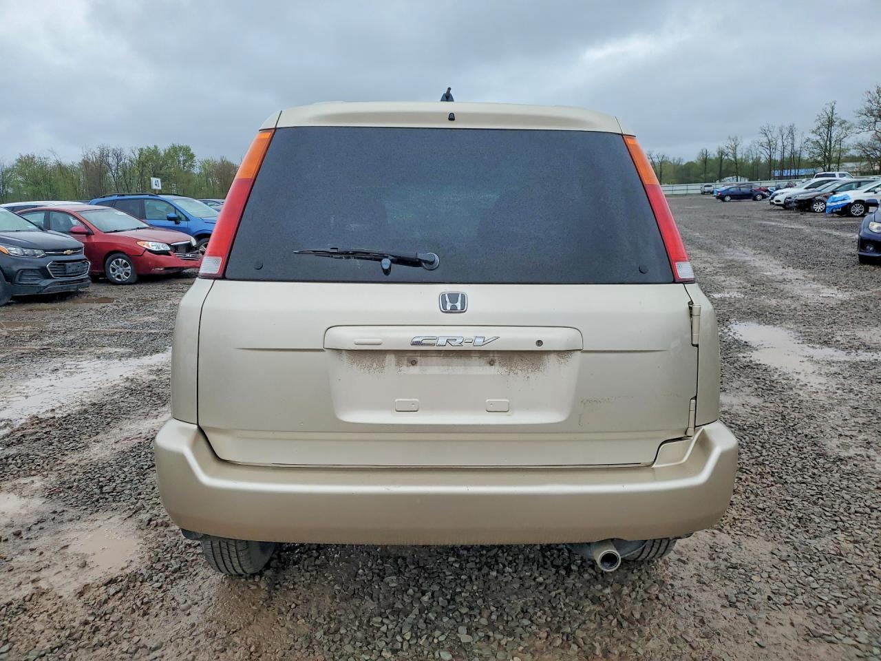 2000 Honda Crv Ex-l Желто-коричневый vin: RD25104097