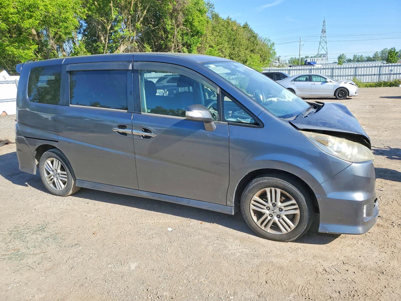 2008 Honda Stepwagon Spada S A Charcoal vin: RG21306996