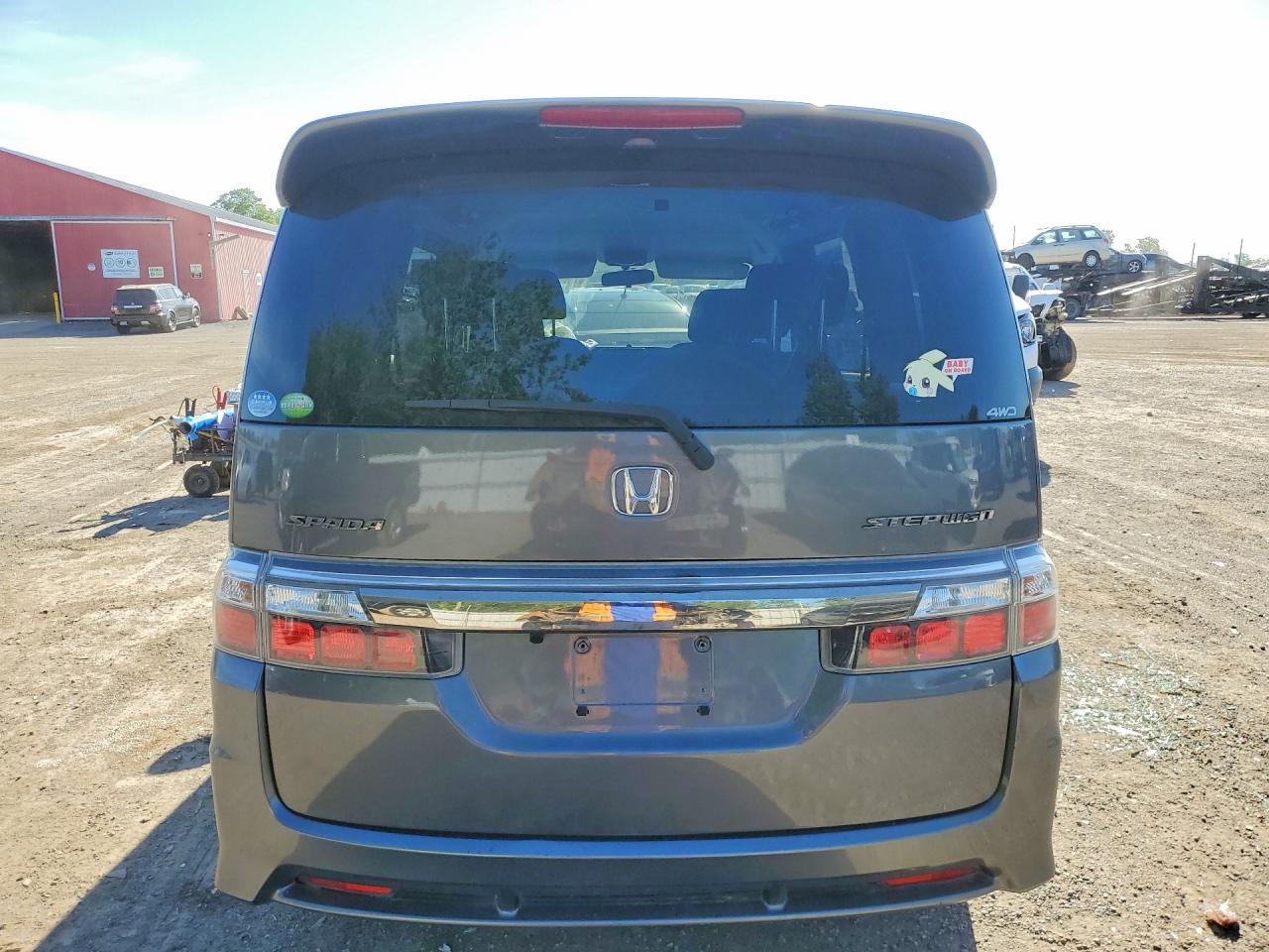 2008 Honda Stepwagon Spada S A Charcoal vin: RG21306996