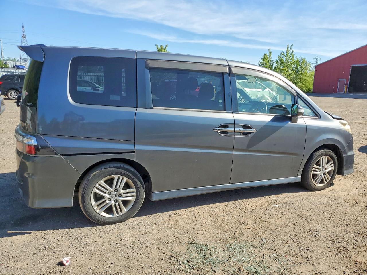 2008 Honda Stepwagon Spada S A Charcoal vin: RG21306996