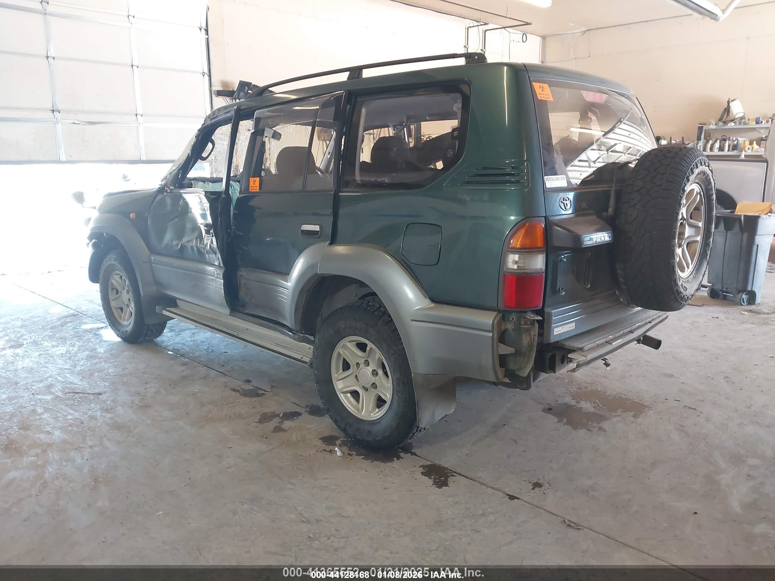 1997 Toyota Land Cruiser   Green vin: RJZ950005301     