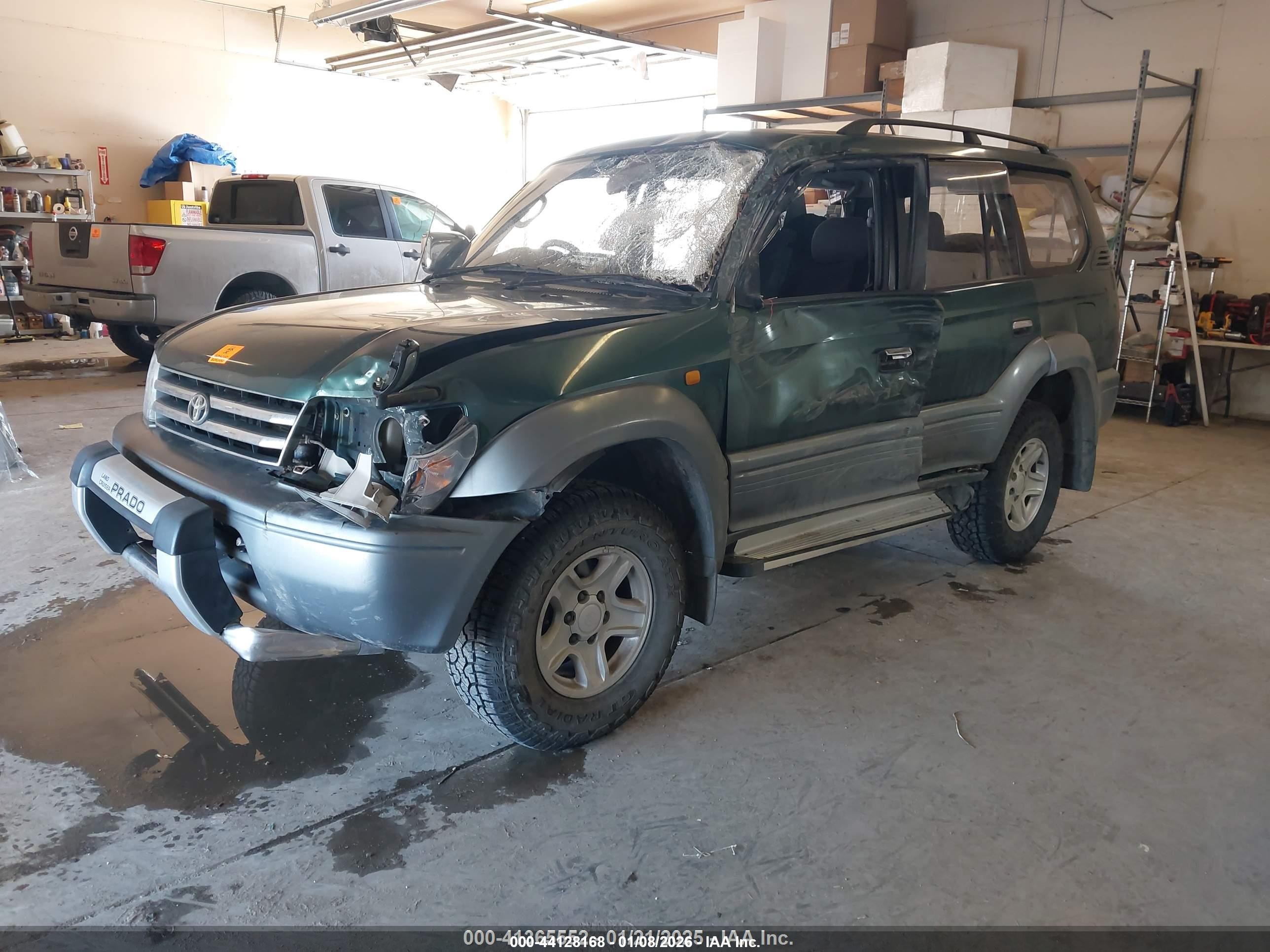 1997 Toyota Land Cruiser   Green vin: RJZ950005301     