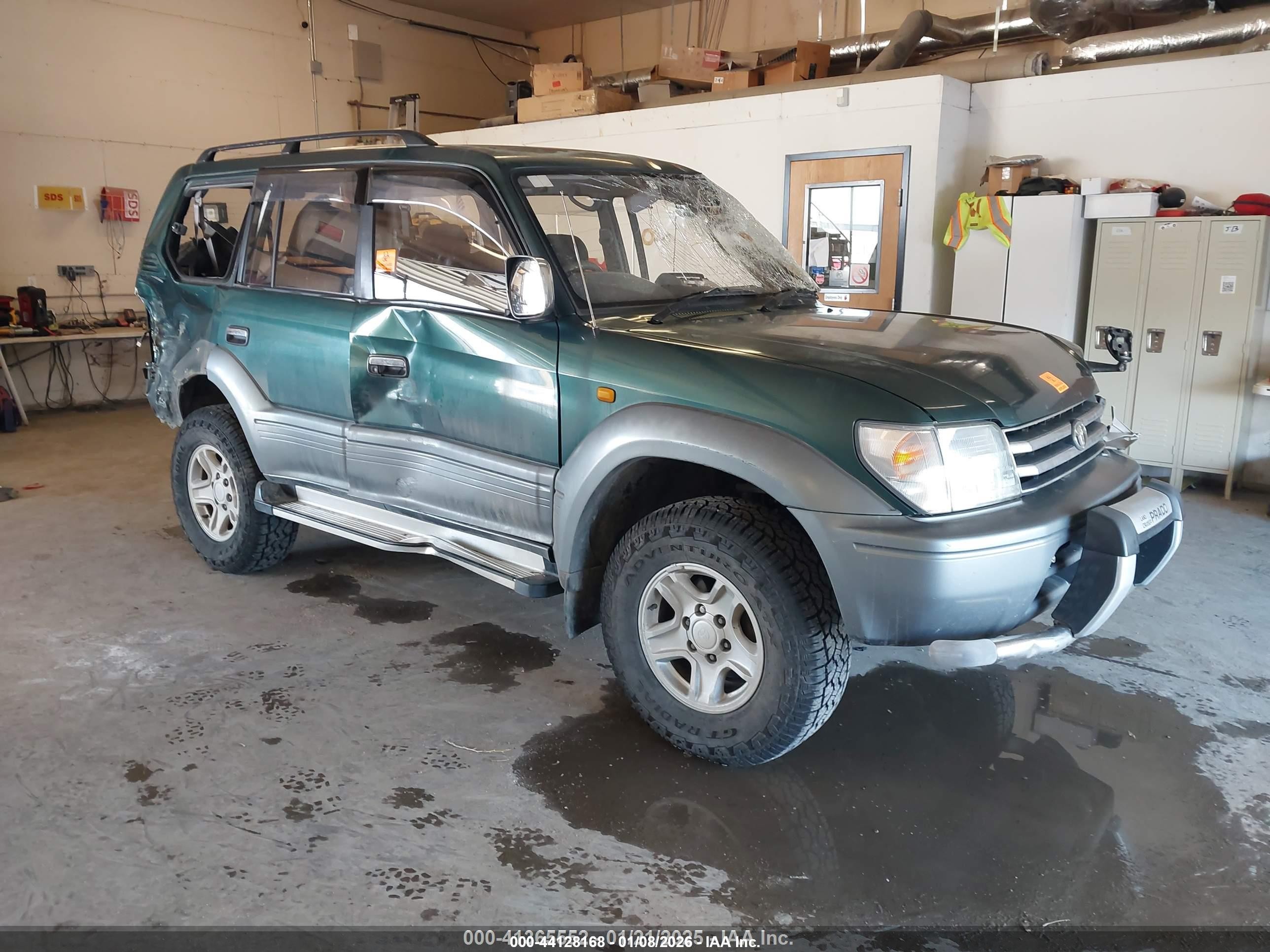 1997 Toyota Land Cruiser   Green vin: RJZ950005301     