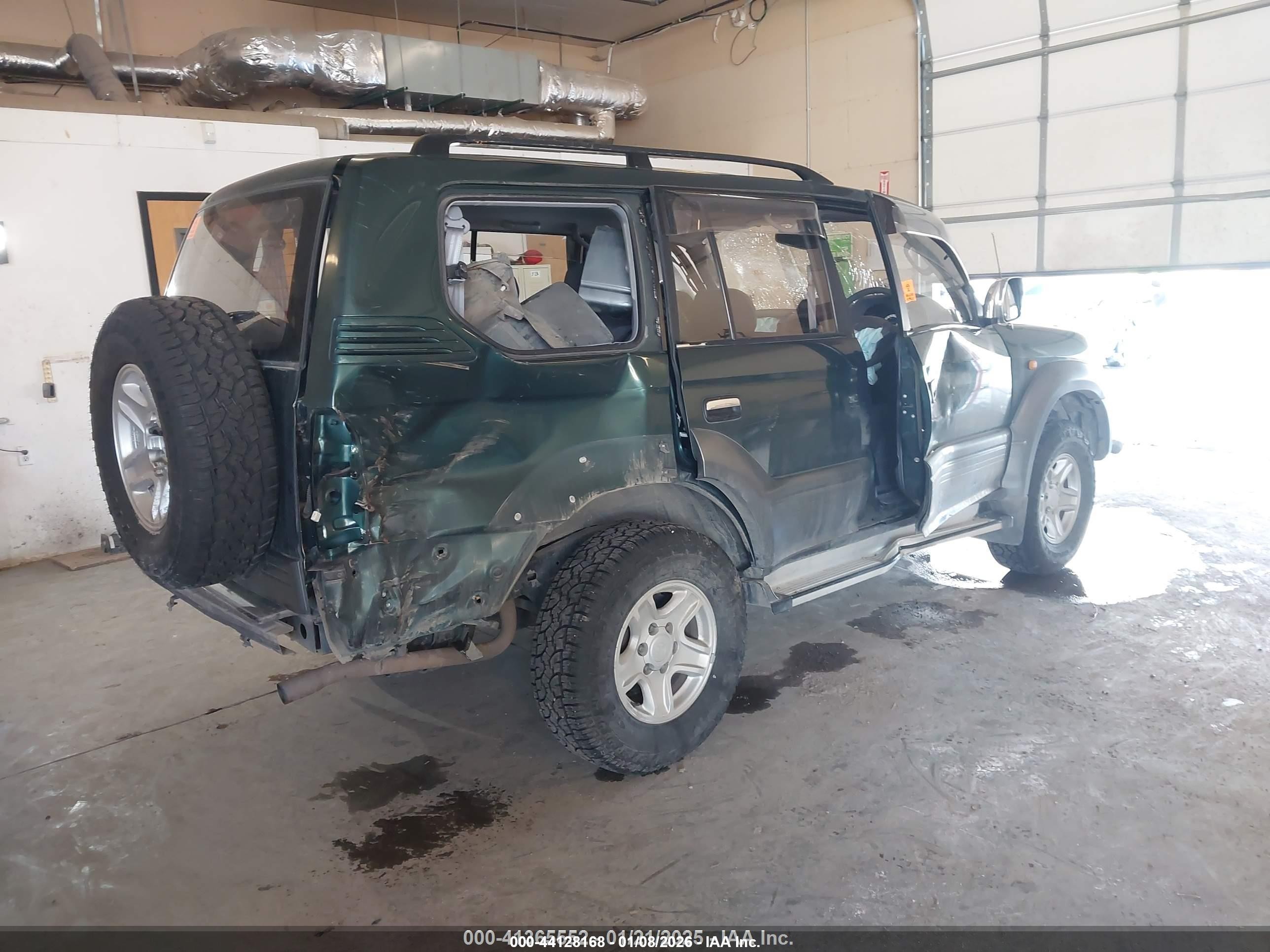 1997 Toyota Land Cruiser   Green vin: RJZ950005301     