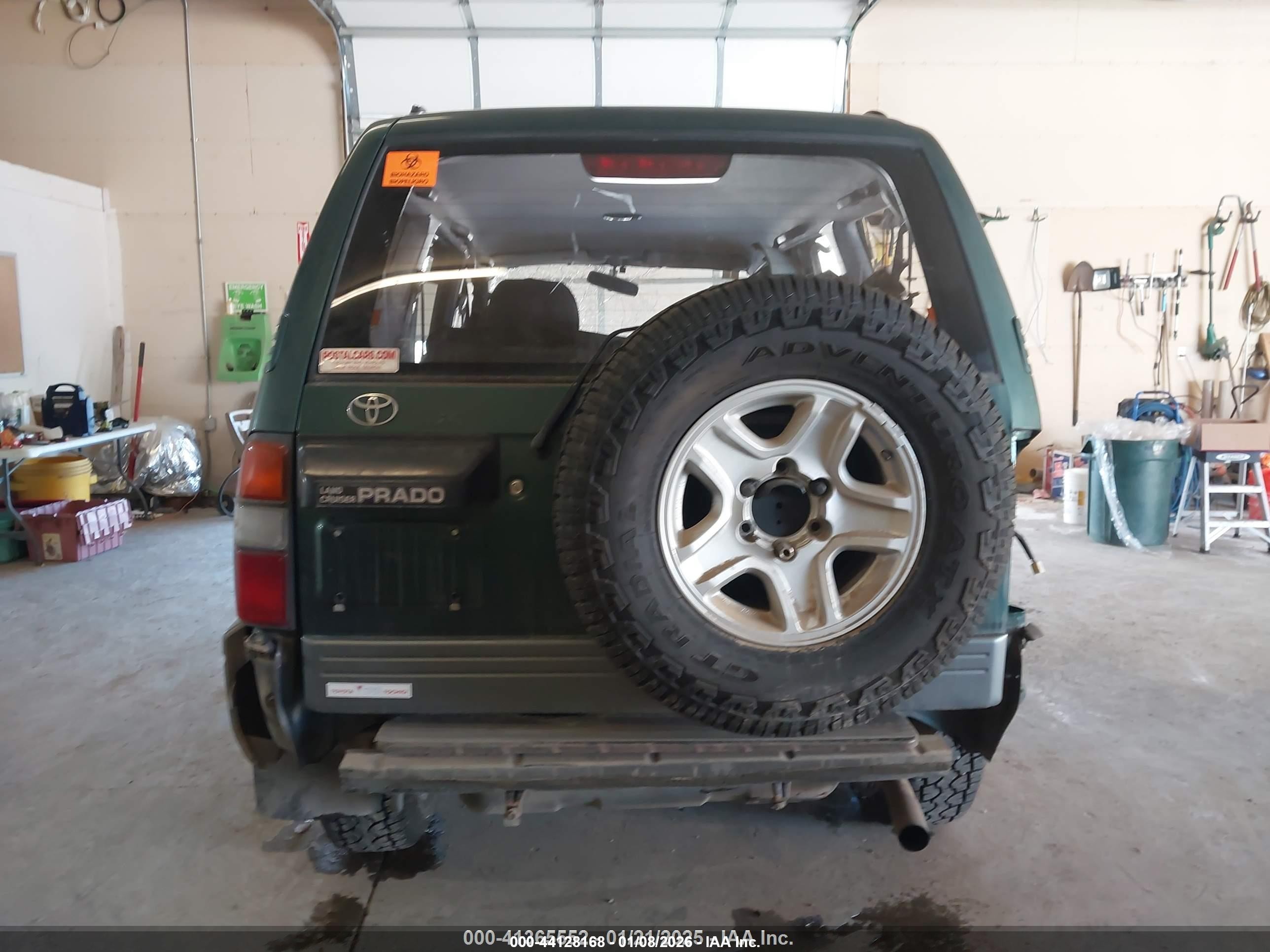 1997 Toyota Land Cruiser   Green vin: RJZ950005301     