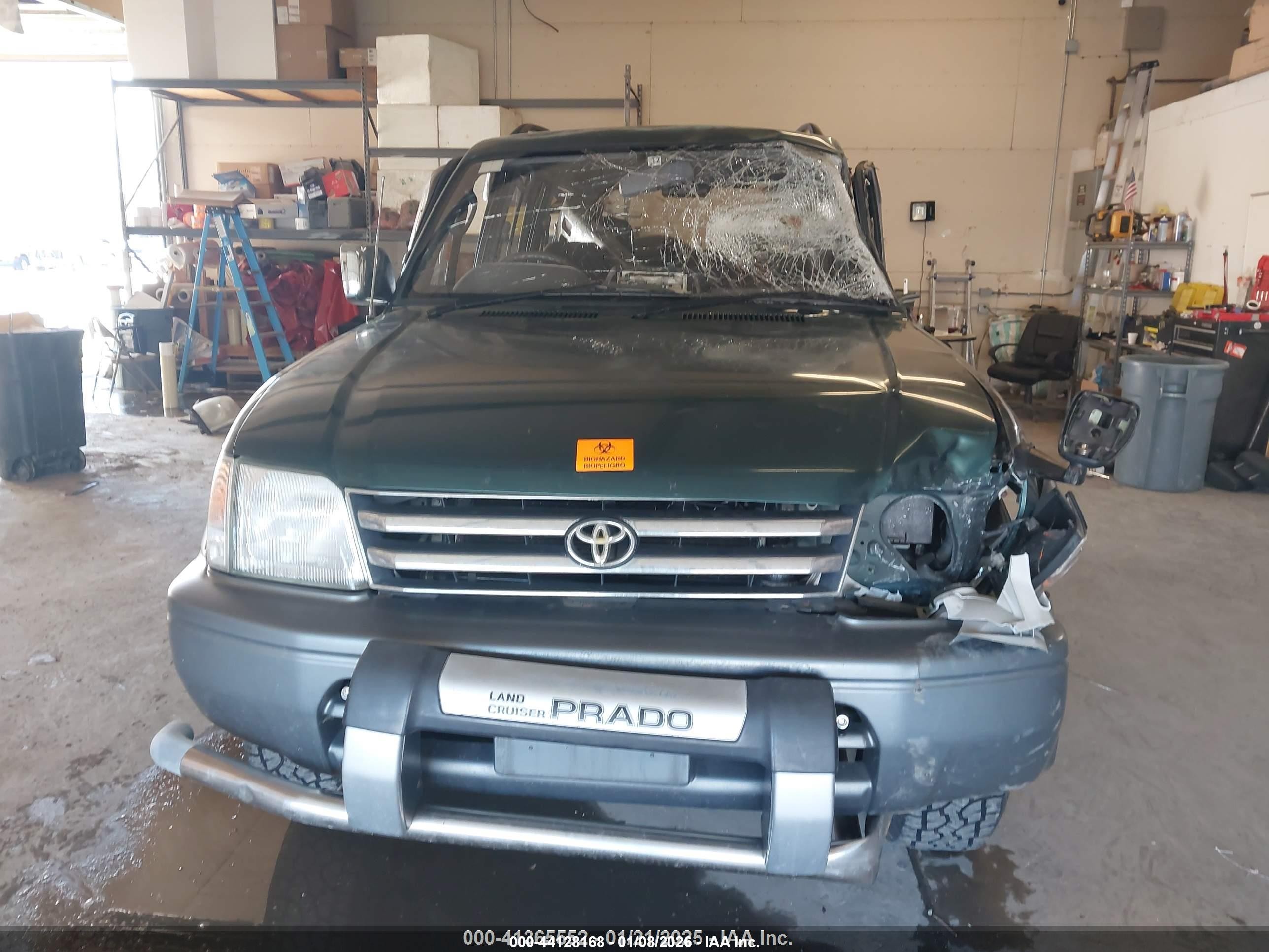 1997 Toyota Land Cruiser   Green vin: RJZ950005301     