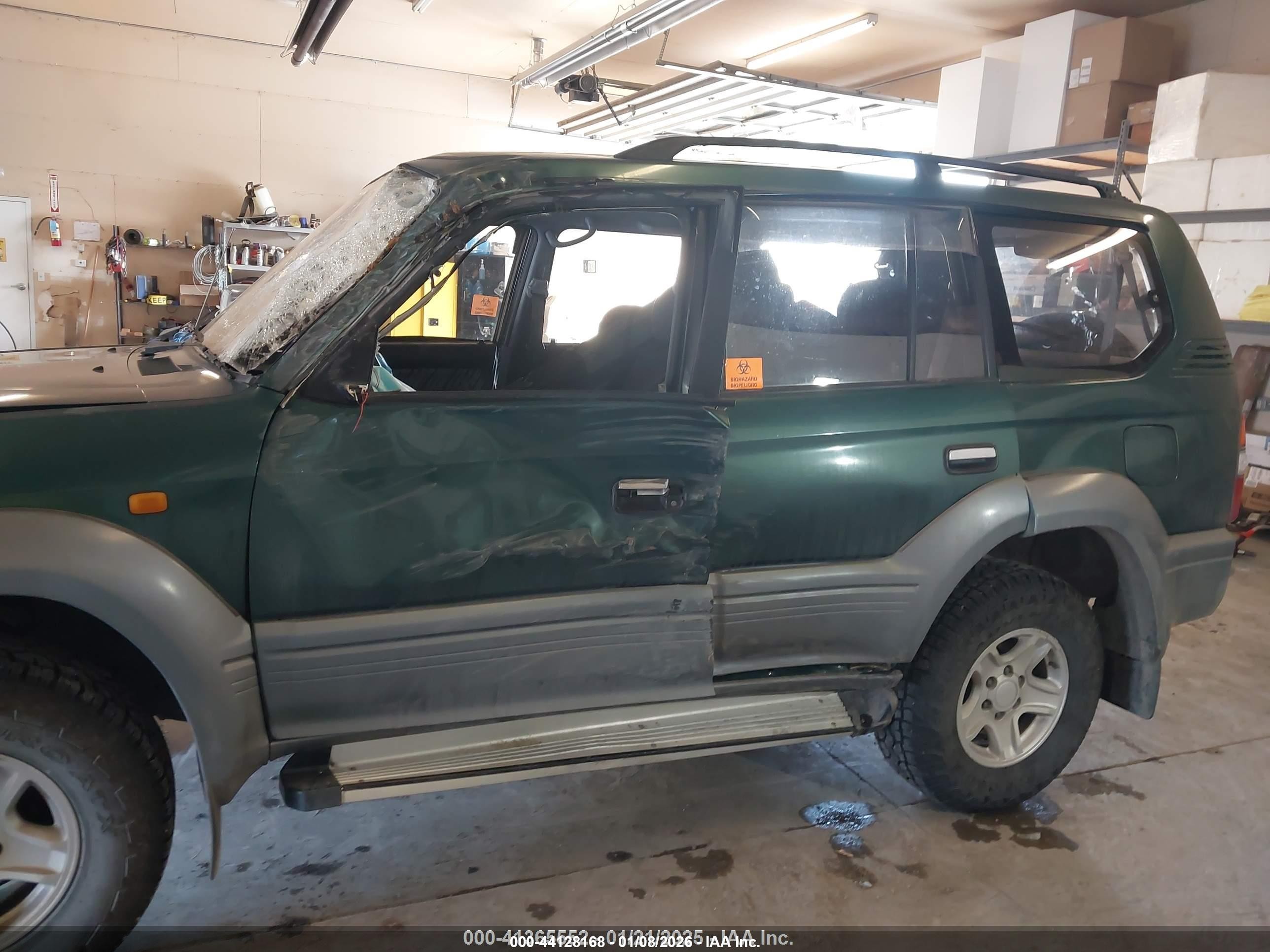1997 Toyota Land Cruiser   Green vin: RJZ950005301     