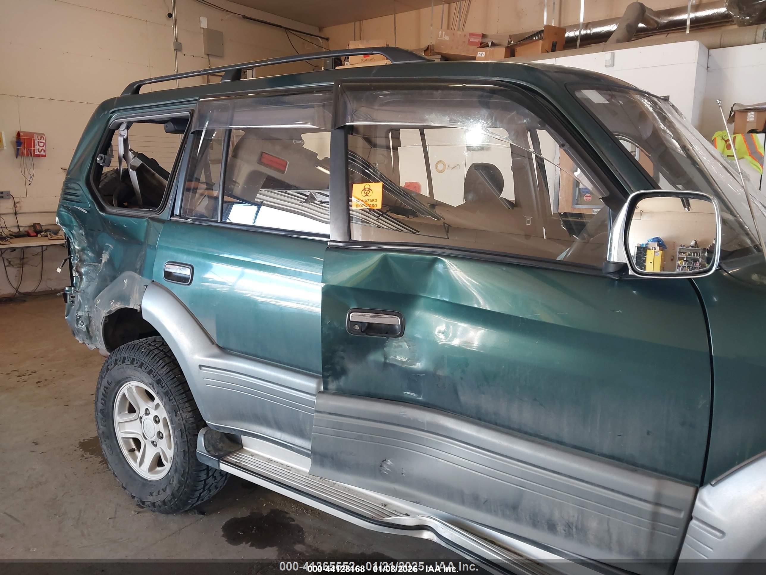 1997 Toyota Land Cruiser   Green vin: RJZ950005301     