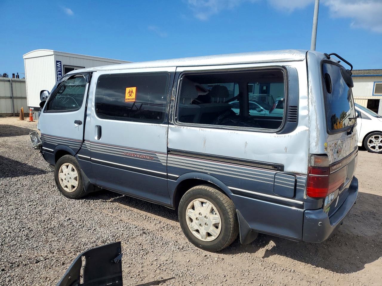 1993 Toyota Hi Ace Silver vin: RZH1010019213